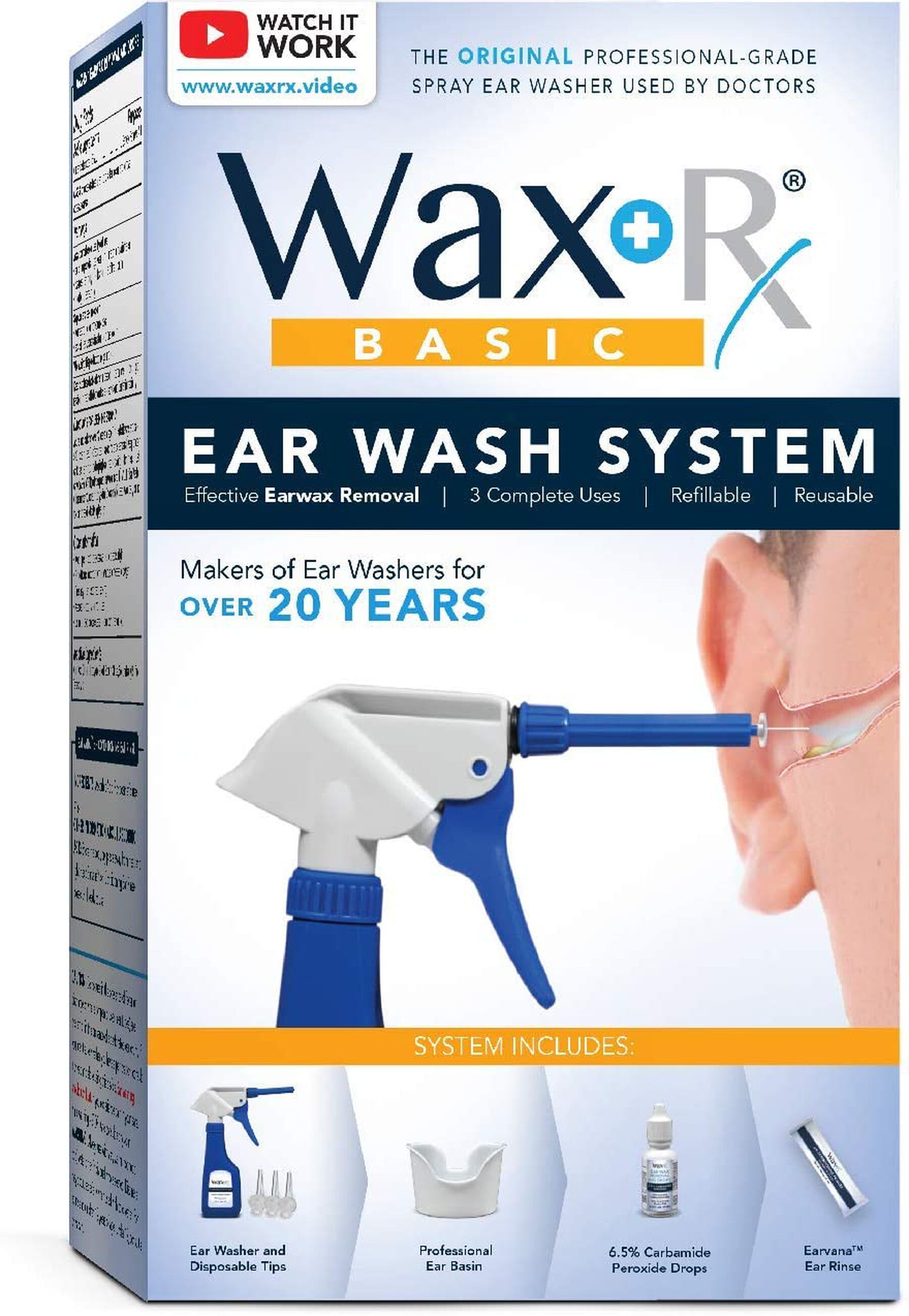 HSA Eligible WaxRx Deluxe Ear Wash System